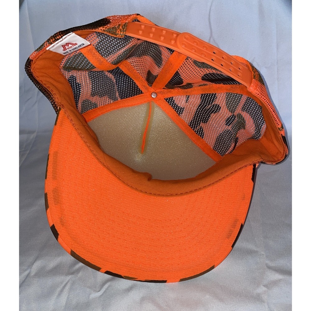 Casino Magic Hat Mens One Size Blue Snapback Trucker Cap Mohrs Vintage Mesh Back - Picture 4 of 6